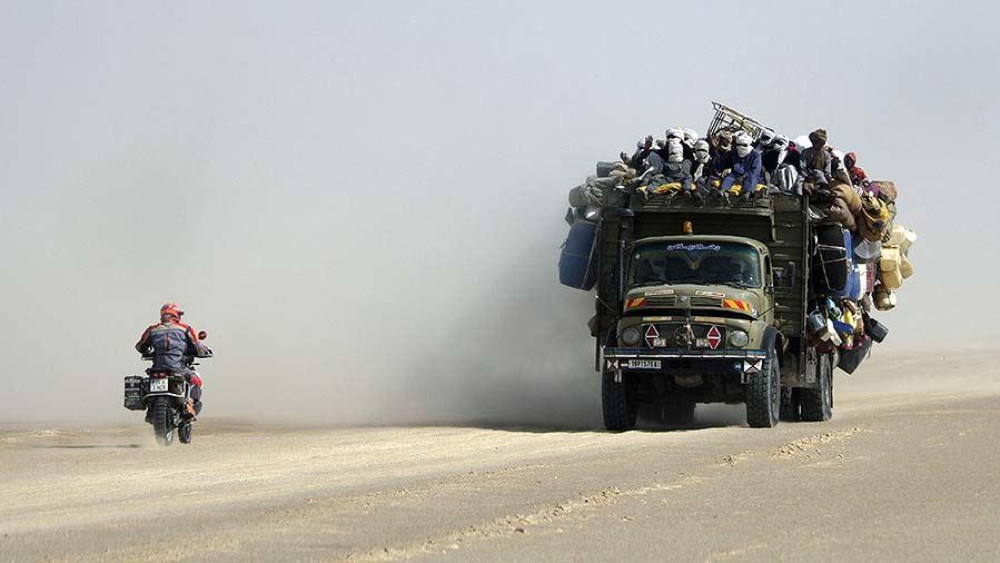Auf in die Sahara